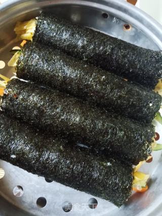 海苔壽司卷的做法步驟：10