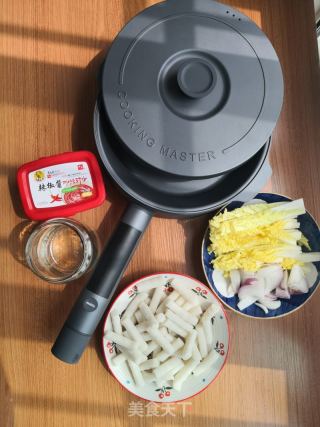 韓國辣年糕的做法步驟：1