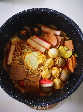 部隊鍋的做法步驟：13