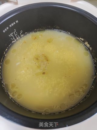 苦麥菜小米粥的做法步驟：7