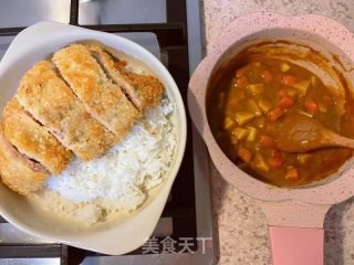 咖喱豬扒飯的做法步驟：10