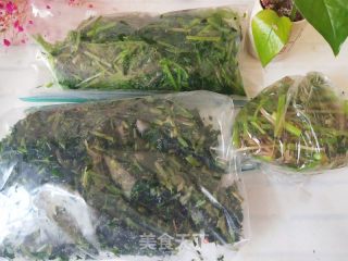 山芹菜冷凍保存的做法步驟：9