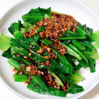 蒜香油麥菜的做法步驟：5