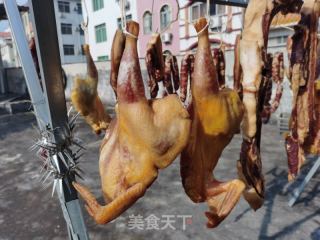 風干鹽焗雞的做法步驟：4