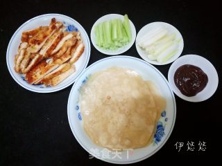 老北京雞肉卷的做法步驟：8