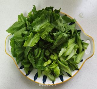 清炒芥菜的做法步驟：3