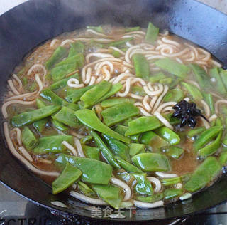 粉條燉扁豆的做法步驟：7