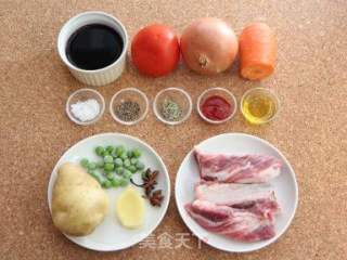 （情人節(jié)食譜）法式紅燴牛腩的做法步驟：1
