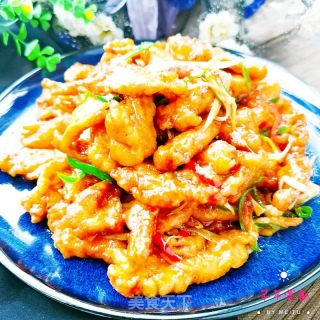 鍋包肉（雞肉版）的做法步驟：21