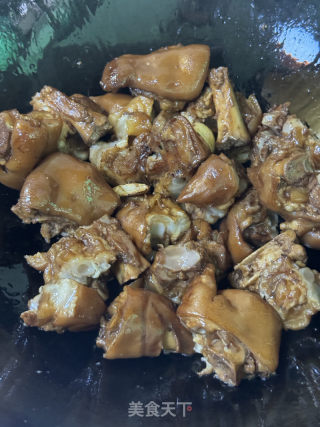 干鍋豬腳的做法步驟：8