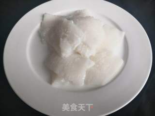 浙江名菜&蒜爆目魚花的做法步驟：5