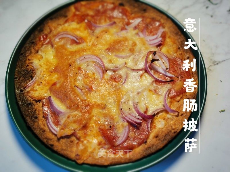 意大利香腸披薩—快手菜的做法