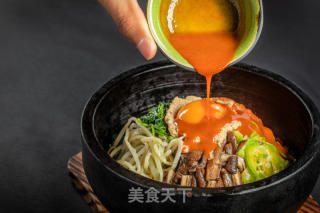 簡易韓式石鍋拌飯，看韓劇必備的做法步驟：6