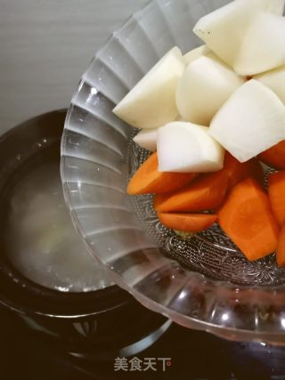 骨頭湯泡炒米的做法步驟：5