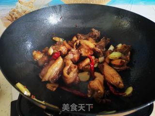 笨雞燉土豆的做法步驟：9