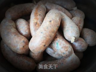 糯米香腸的做法步驟：10