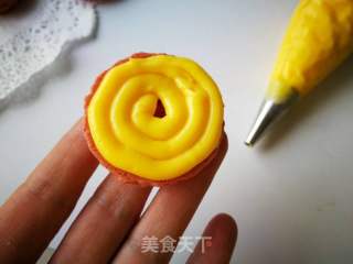 玫瑰馬卡龍的做法步驟：17