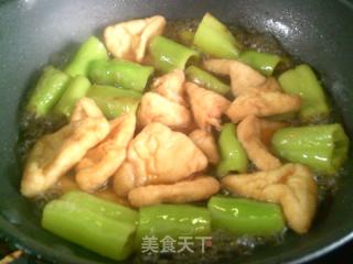 油三角燒虎皮青椒的做法步驟：9