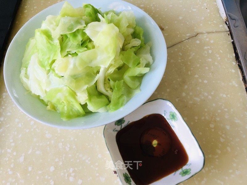 蘸水甘藍的做法