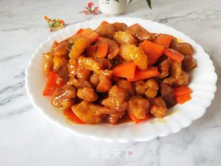 溜肉段的做法步驟：11