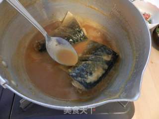 青花魚味噌煮的做法步驟：10