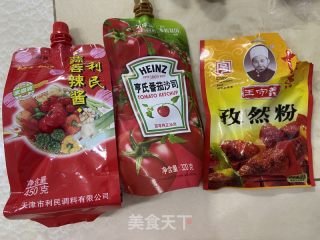 蜜汁烤冷面的做法步驟：4
