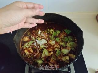 1人食韓式部隊(duì)鍋的做法步驟：5