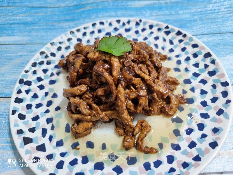 京醬肉絲的做法