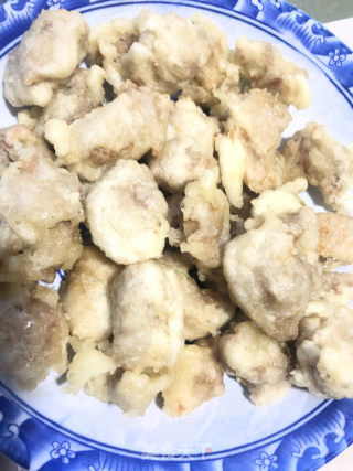 東北熘肉段的做法步驟：4