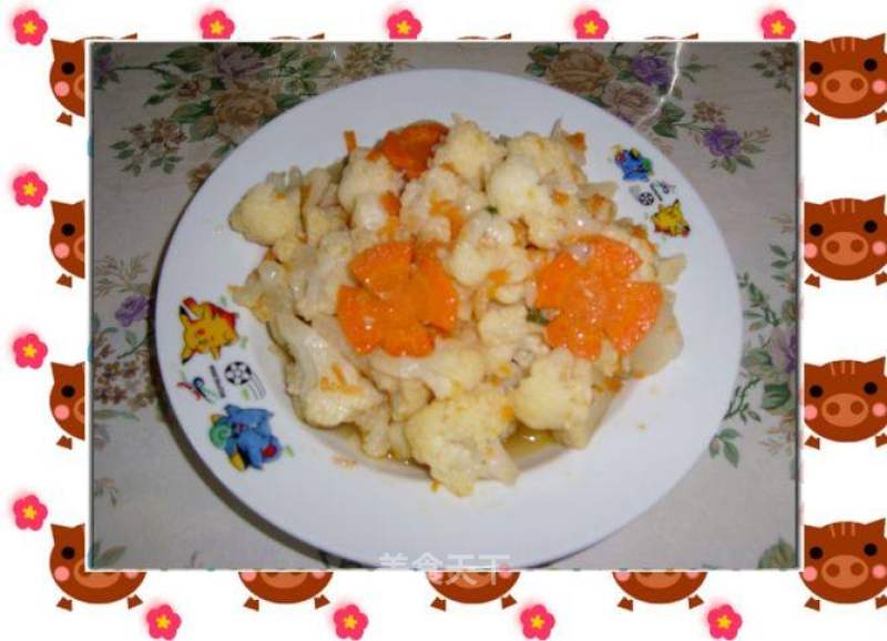 脫俗的炒菜花的做法
