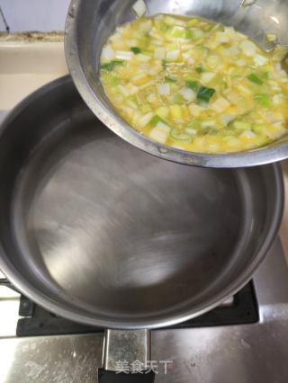 大蔥煎雞蛋的做法步驟：6