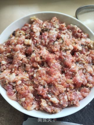 倒篤菜蒸肉餅的做法步驟：7