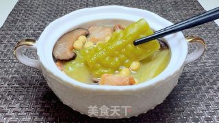 五花肉苦瓜煲的做法步驟：15