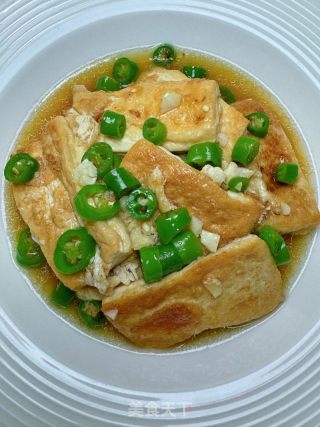 青椒豆腐的做法步驟：13