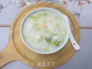蝦仁芹菜粥的做法步驟：7