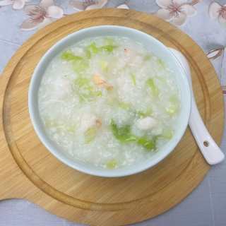 蝦仁芹菜粥