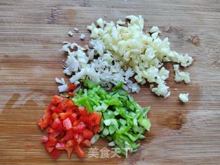 香辣蒸鴨血的做法步驟：2