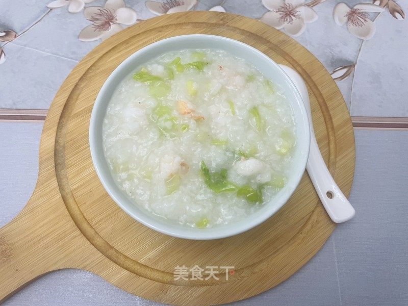 蝦仁芹菜粥的做法