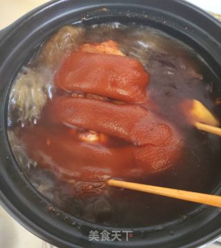茶香肘子的做法步驟：7