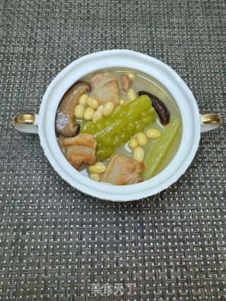 五花肉苦瓜煲的做法步驟：16