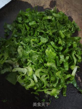 洋蔥雞蛋炒蕉芋粉絲的做法步驟：4